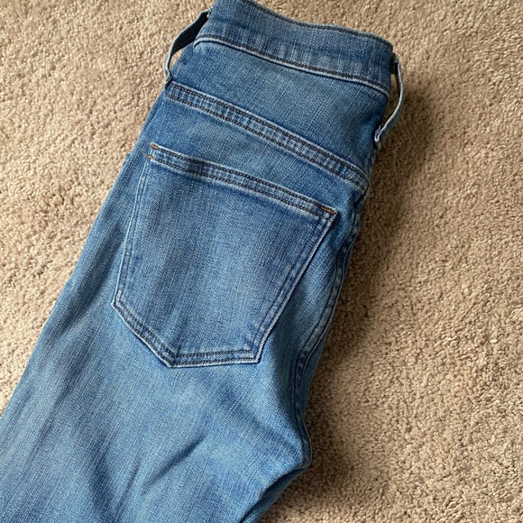 9” High-Rise Skinny Jeans: Destructed Hem edition - Picture 5 of 7